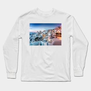 Santorini, Greece Long Sleeve T-Shirt